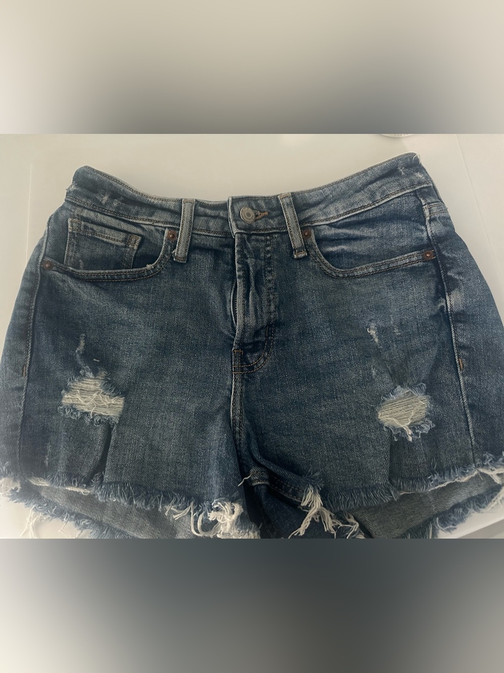 Old Navy Dark Blue Denim Shorts